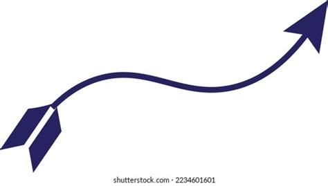 Logo Blue Arrow Stock Illustration 2234601601 | Shutterstock