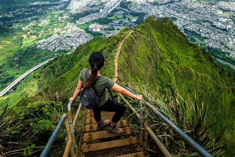 Stairway To Heaven Hawaii Hike: The Epic Haiku Stairs In Oahu