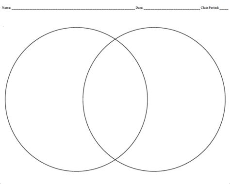 Free Venn Diagram Template Editable Word - Printable Templates Free