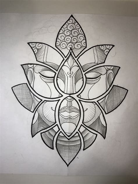 Budah Artista: David Guadarrama | Buddha tattoo design, Mandala tattoo ...