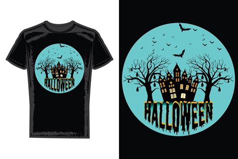 Halloween Typography T-shirt Design. T-shirt design template. 10954290 ...