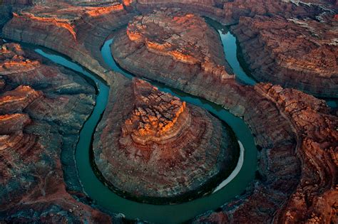 Download Aerial Colorado River Canyon Nature River HD Wallpaper