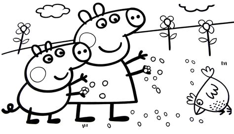 Peppa Pig Coloring Pages – Printable Coloring Pages