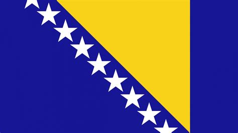 Bosnia and Herzegovina Flag - Wallpaper, High Definition, High Quality ...