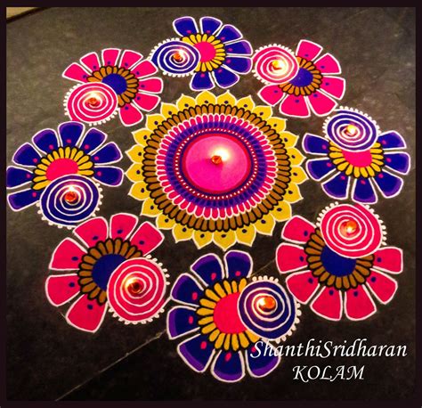 Rangoli Design By Shanthisridharan 13