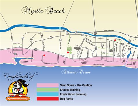 Myrtle Beach Pet Friendly Maps