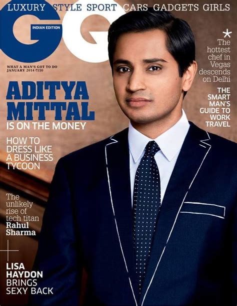 Aditya Mittal In Bottega Veneta For GQ India — The Purple Window