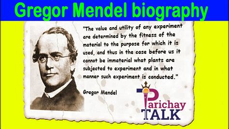 Gregor Mendel Biography Experiments | the Principles Inheritance ...