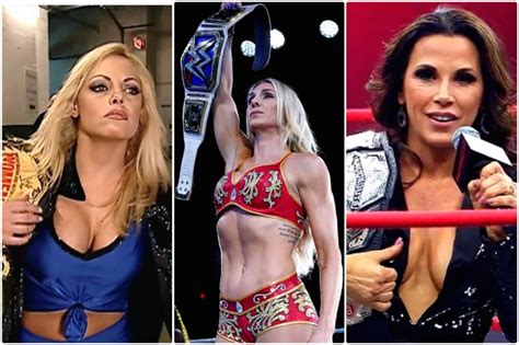 Top 5 Female WWE Wrestlers [According to No of Titles]