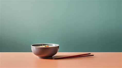 Premium Photo | A minimalist photograph of food placed on a solid color ...