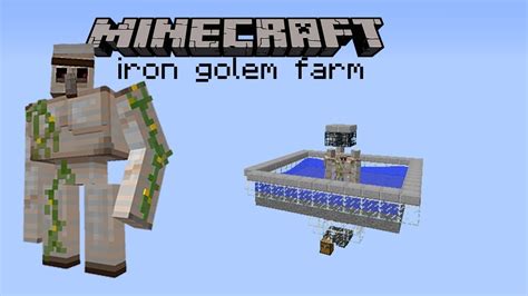 Minecraft Iron Golem Farm Schematic