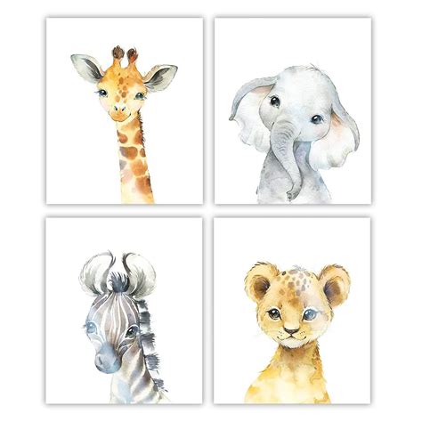 Nursery Watercolor Baby Animals | ubicaciondepersonas.cdmx.gob.mx