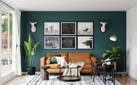 5 Stunning Wall Colour Combination Ideas for Your Living Room