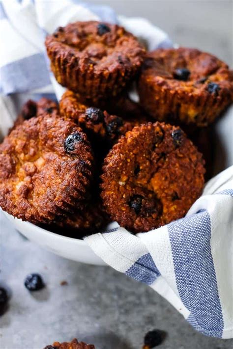 Paleo Blueberry Muffins (GF, Vegan, AIP + Nut-Free) - Real Simple Good