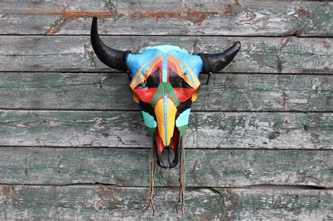 Bison Skull | Rising Sun | Bison du Nord Earlton, ON