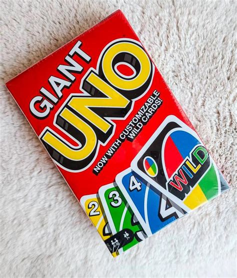 This Giant UNO Deck Will Make Family Game Night Extra Fun and Hilarious