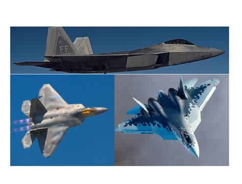 Sukhoi Su-57 vs Lockheed Martin F-22 Raptor: A comparison between two ...