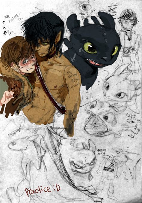 toothless and hiccup by nechy0 on DeviantArt