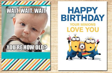 funny happy birthday greeting card | We Heart It | greeting card, happy ...