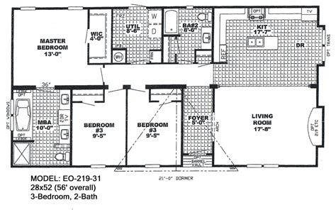 Mobile Home Floor Plans Double Wide | Mobile Homes Ideas