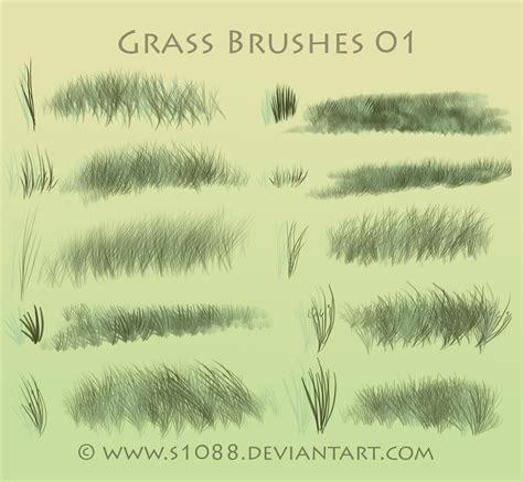 Free PS Grass Brushes by s1088 on DeviantArt