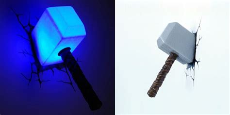 thor's hammer night light! | Light project, Night light, Thors hammer