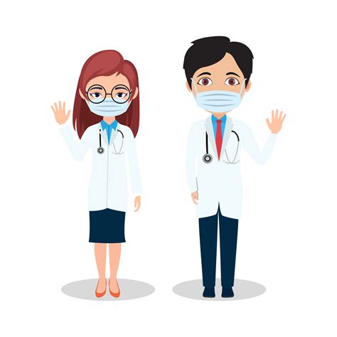 Doctor Cartoon Vector Art, Icons, and Graphics for Free Download