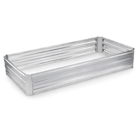 CASTLECREEK Large Galvanized Steel Planter Box - 657796, Yard & Garden ...