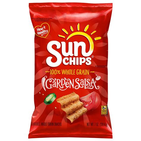 SunChips Garden Salsa Multigrain Snacks - Shop Chips at H-E-B