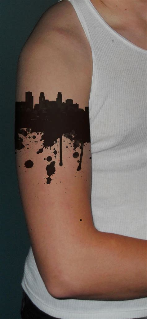 Minneapolis Skyline Tattoo by SPikEtheSWeDe on DeviantArt