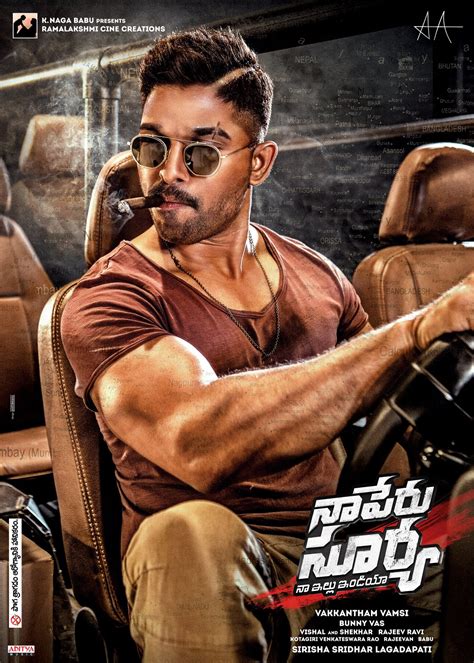 Allu Arjun Naa Peru Surya Naa illu India Movie First Look ULTRA HD ...