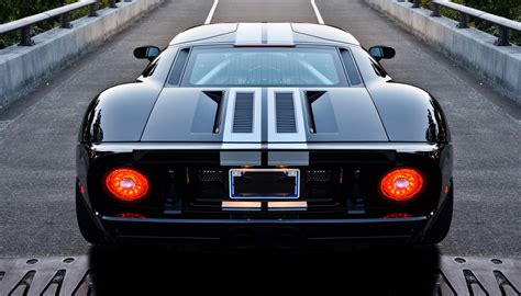 Wallpaper : black, rear view, sports car, Ford GT, Ford GT40, supercar ...