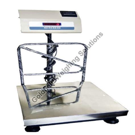 PLATFORM WEIGHING SCALE PAN SIZE 400 X 400 MM Manufacturer, Supplier ...