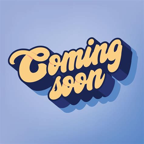 Coming Soon Typography Vector Design 621840 Vector Art at Vecteezy