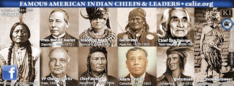 TOP 10 FAMOUS NATIVE AMERICAN INDIAN CHIEFS Warriors Leaders of ...