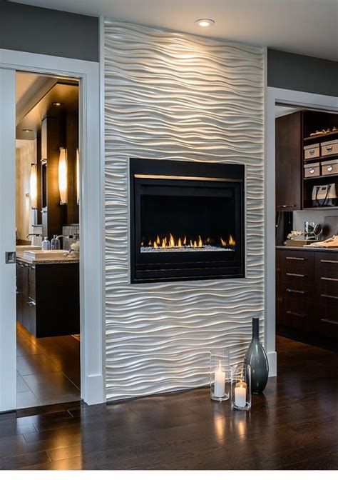 10+ Modern Fireplace Wall Ideas – HOMYRACKS