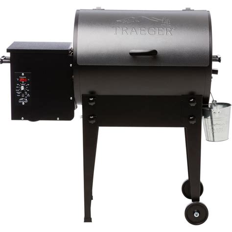 Traeger Tailgater Elite 20 Wood Fired Pellet Grill and Smoker in Silver ...