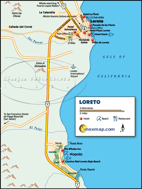 loreto mexico | Loreto Baja Map - Loreto Baja Mexico Maps (Loreto Baja ...