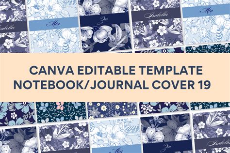 Canva Template Notebook/Journal Cover19 Graphic by Origin Designs PH ...