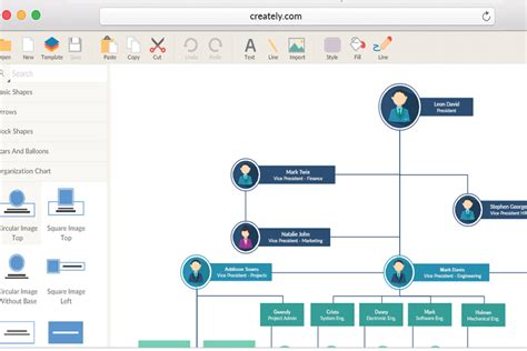 Have a Tight Schedule to Create an Organizational Chart? Go Online!