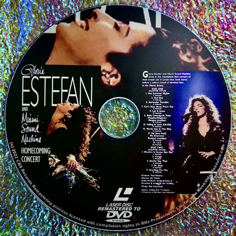 Gloria Estefan and Miami Sound Machine Homecoming Concert DVD (1988 ...