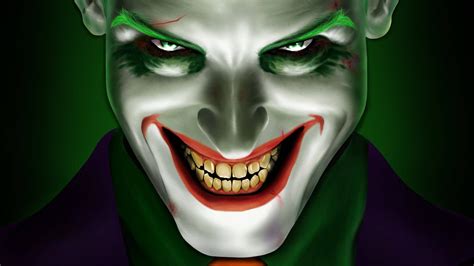 Download Creepy Joker Smile Wallpaper | Wallpapers.com