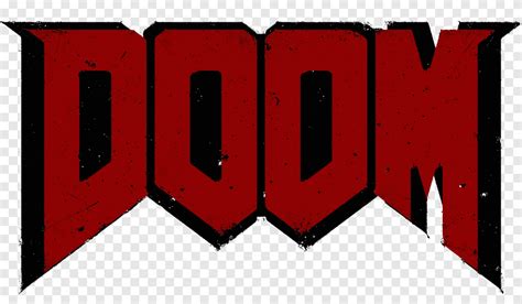 Doom 3 Logo Video game, Doom, text, black Logo png | PNGEgg