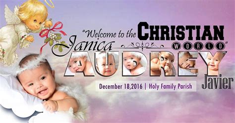 Christening Tarpaulin Layout - Banner Ad Design Inspiration - 23112 by ...