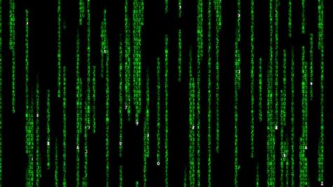 Matrix Raining Code Animation - YouTube