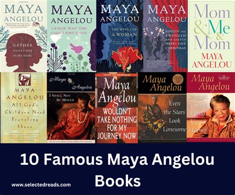 10 Famous Maya Angelou Books In Order - Selected Reads