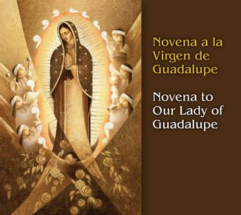 Novena a la Virgen de Guadalupe/Novena to Our Lady of Guadalupe ...