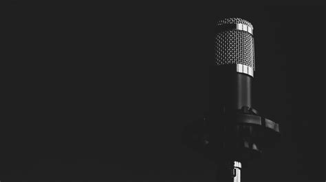 3840x2160 Resolution microphone, music, bw 4K Wallpaper - Wallpapers Den