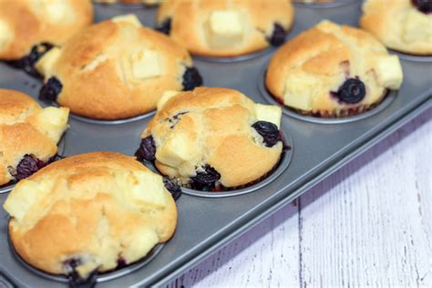 Soft Blueberry Cream Cheese Muffins - Maya Kitchenette