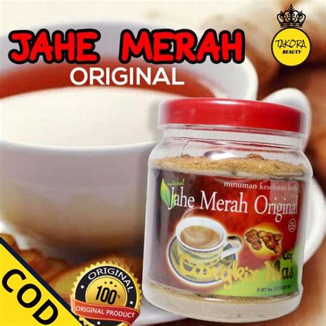 SERBUK JAHE MERAH BUBUK ORIGINAL DD 78G CAP CANGKIR MAS 330 GR MINUMAN ...